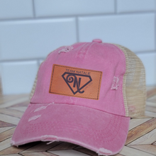 Load image into Gallery viewer, Team Natalie Pony Tail Criss Cross Hats