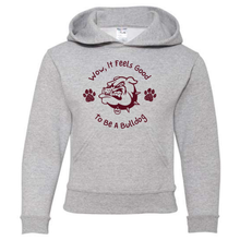 Load image into Gallery viewer, Wow It's A Good Day to Be A Bulldog Indian Trail Youth Sweatshirt