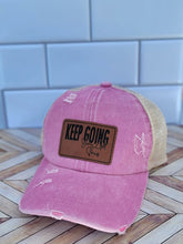 Load image into Gallery viewer, Keep Going You Got This Ponytail Hat