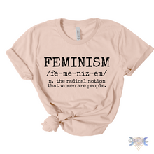 Load image into Gallery viewer, Feminism Short Sleeve Tee