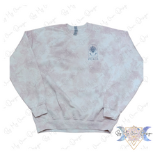 Load image into Gallery viewer, Protect Your Peace Cloud Dye Crewneck