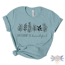 Load image into Gallery viewer, Different Is Beautiful Short Sleeve Tee