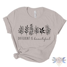 Load image into Gallery viewer, Different Is Beautiful Short Sleeve Tee