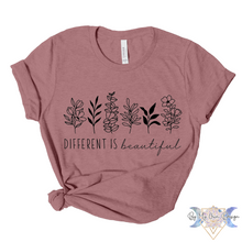 Load image into Gallery viewer, Different Is Beautiful Short Sleeve Tee
