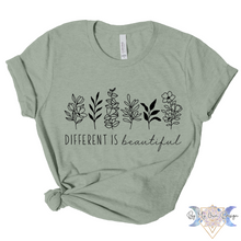Load image into Gallery viewer, Different Is Beautiful Short Sleeve Tee