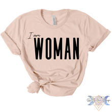 Load image into Gallery viewer, I Am Woman Short Sleeve Tee