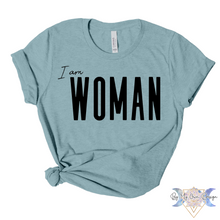 Load image into Gallery viewer, I Am Woman Short Sleeve Tee