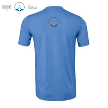 Load image into Gallery viewer, CFL Foundation Protect Public Libraries Adult Tee Blue
