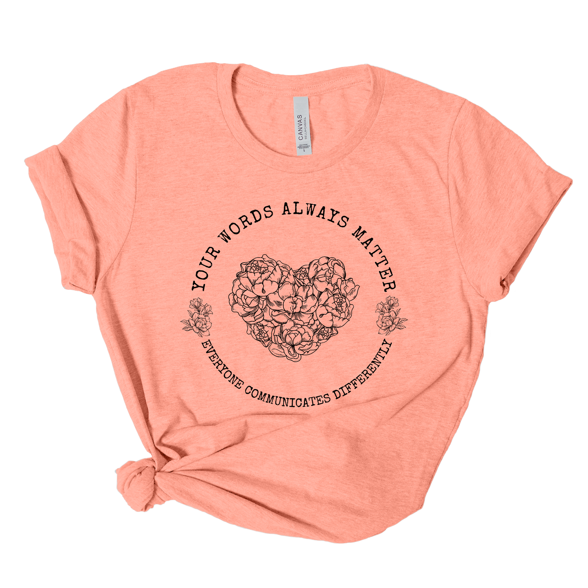 Everyone Communicates Differently Short Sleeve Tee – By My Own Design